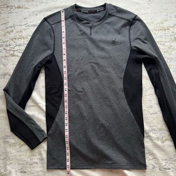 Spyder activewear lined  Long Sleeve top base layer - Picture 5 of 9